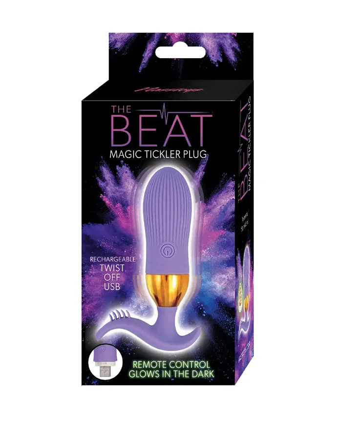 The Beat Magic Tickler Plug – Purple