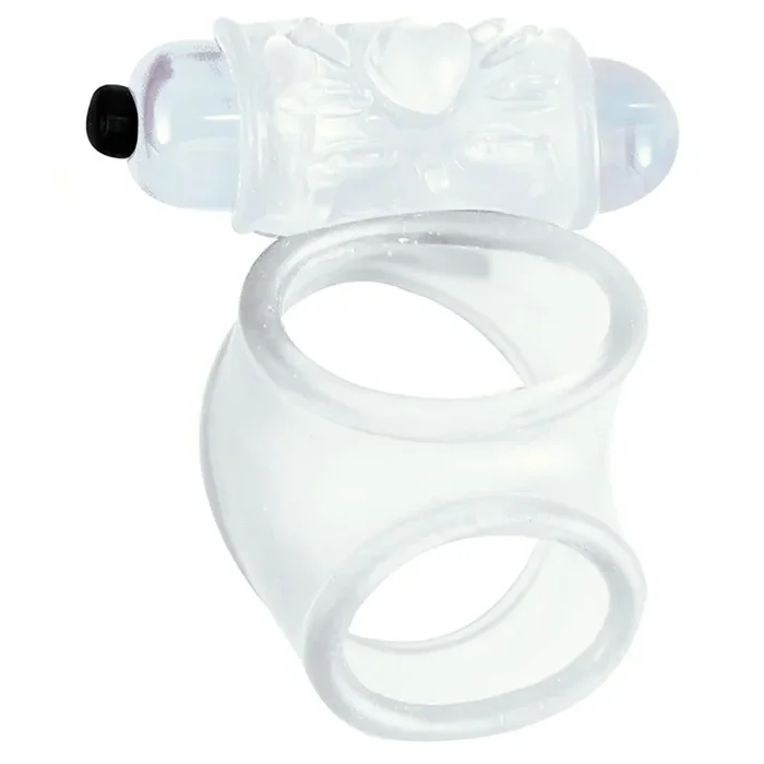The MachO Vibrating Cock Sling in Clear