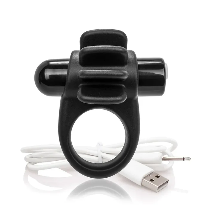 The Screaming O – Charged Skooch Ring Black