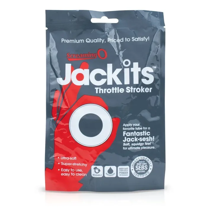 The Screaming O – Jackits Throttle Stroker Opaque