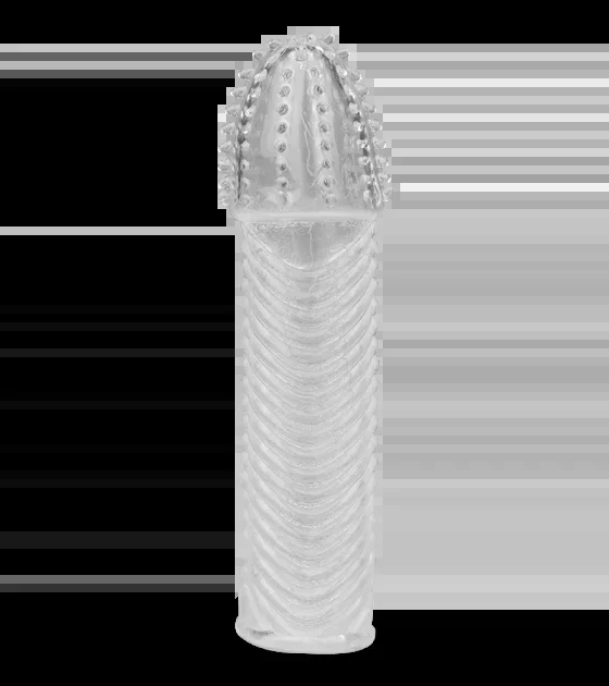 Transparente Penishülle Super Wavy