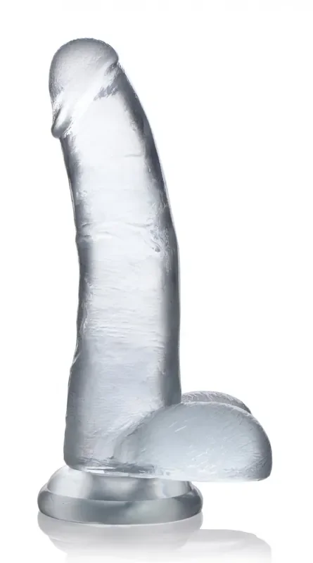 Transparenter Dildo