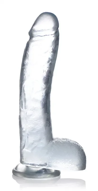 Transparenter Dildo