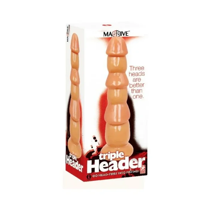 Triple Header 3-head Dildo
