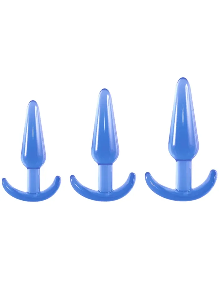 Triple Tapered Plug Set Blau