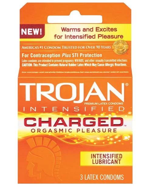 Trojan Intensified Charged Condoms
