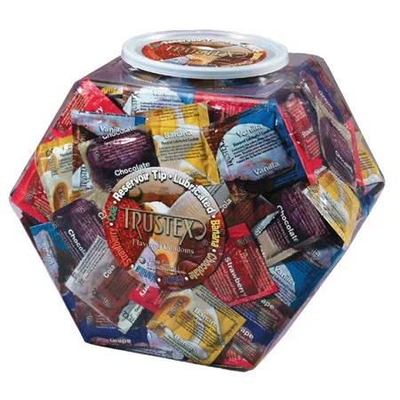 Trustex Lubed Asst Colors 288pcs