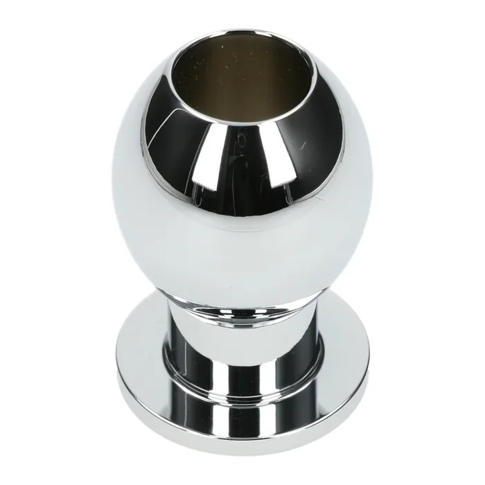 Tunnelplug aus poliertem Aluminium