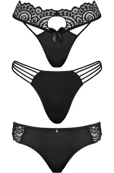 Underneath Coco Thong Set mit 3 Stück