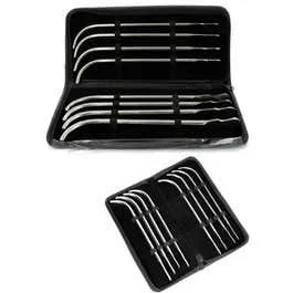 Van Buren Urethral Sounding-Set 8-teilig Edelstahl