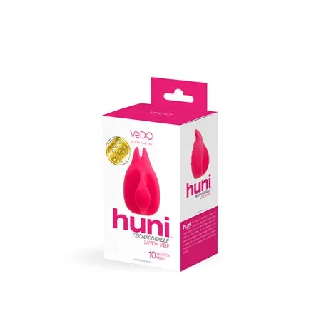 VeDO Huni Rechargeable Finger Vibe – Foxy Pink