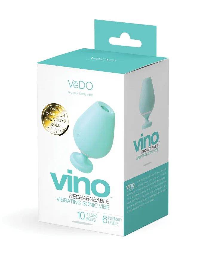 VeDO Vino Rechargeable Sonic Vibe – Turquoise