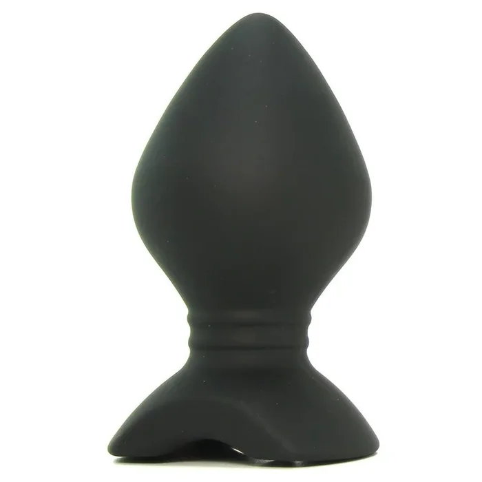 Velvet Plush Silicone Expander Plug in Black