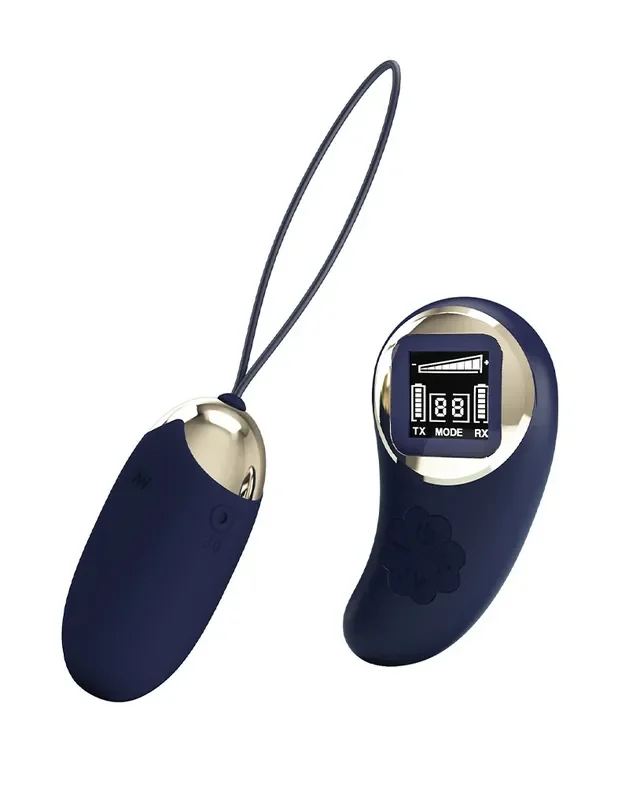 Vibrator Ei – Dunkelblau