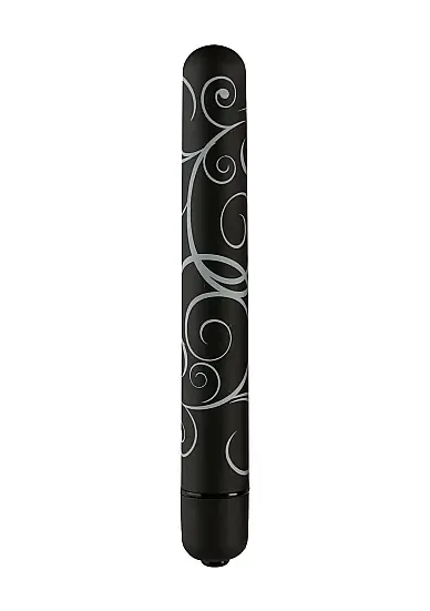 Vibrator mit abstraktem Design – schwarz