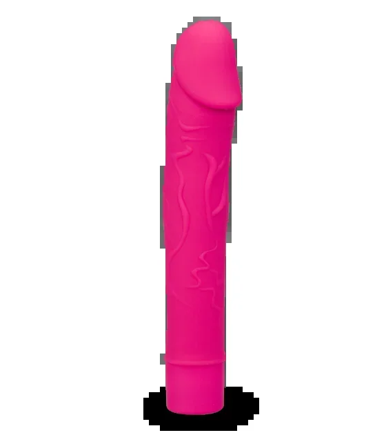 Vibrator mit geadertem Schaft 10 Modi
