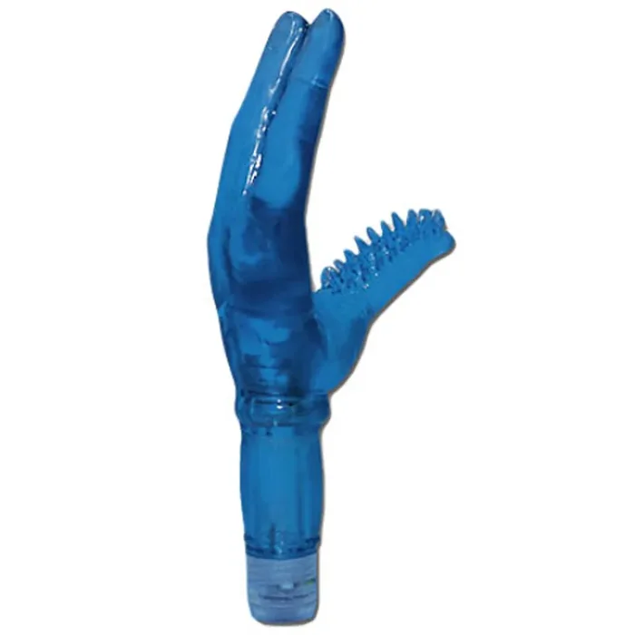 Vibrator mit zwei Fingern