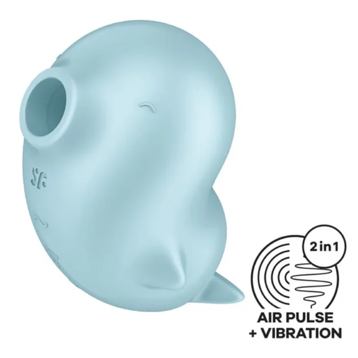 Vibrator Satisfyer – Sassy Seal Air Pulse, blau