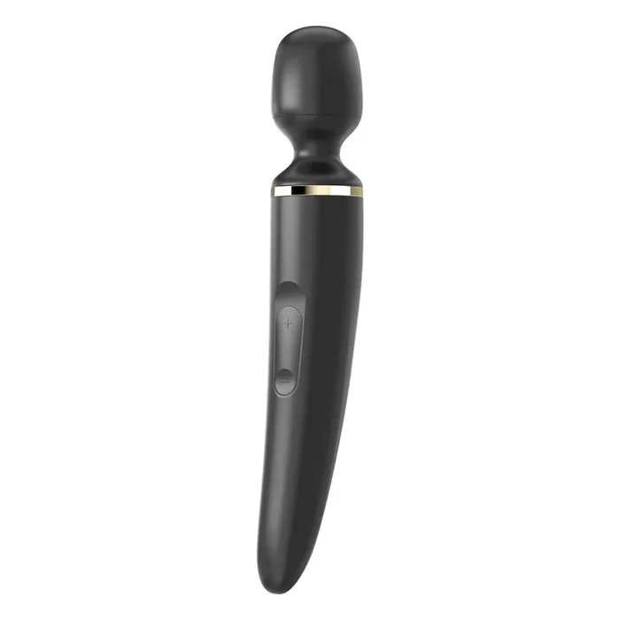 Vibrator Satisfyer Wand-er Woman, Schwarz/Gold