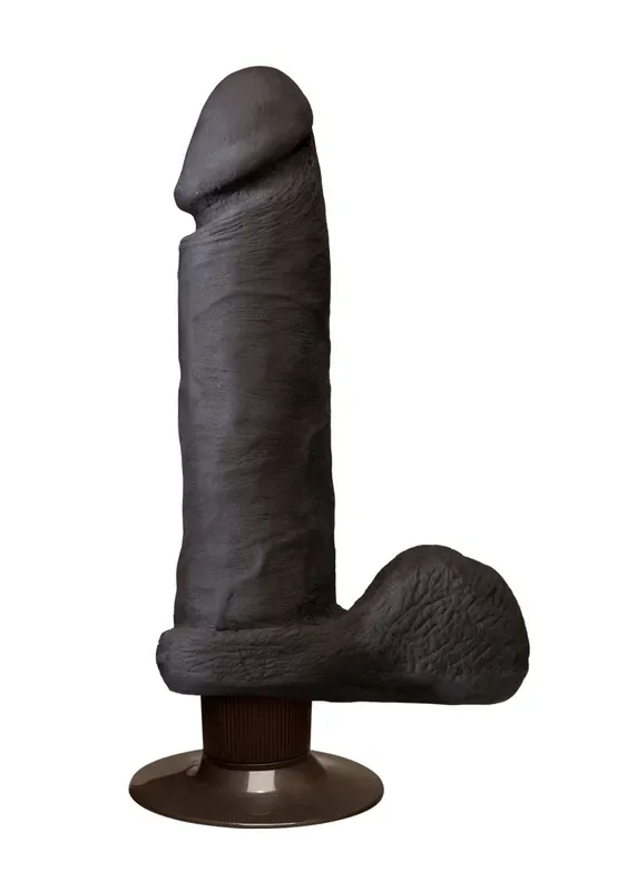 Vibrierender Dildo – schwarz
