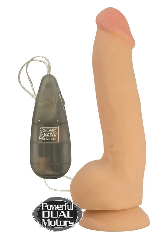 Vibrierender Dildo ‘Cock & Balls‘