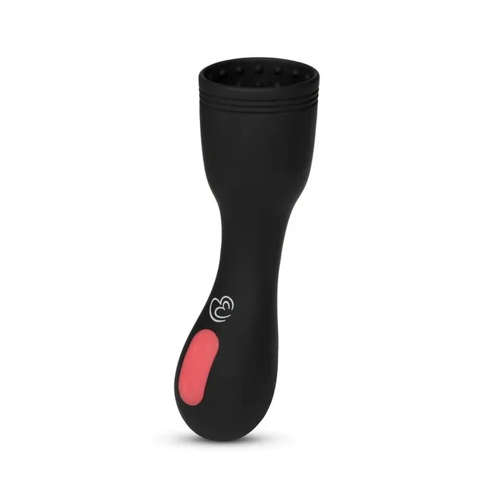 Vibrierender Eichelstimulator – Schwarz