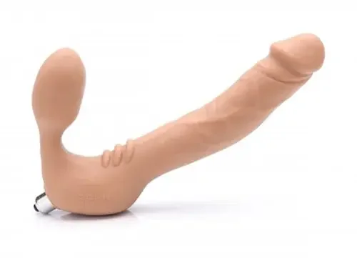 Vibrierender Strap-On Dildo