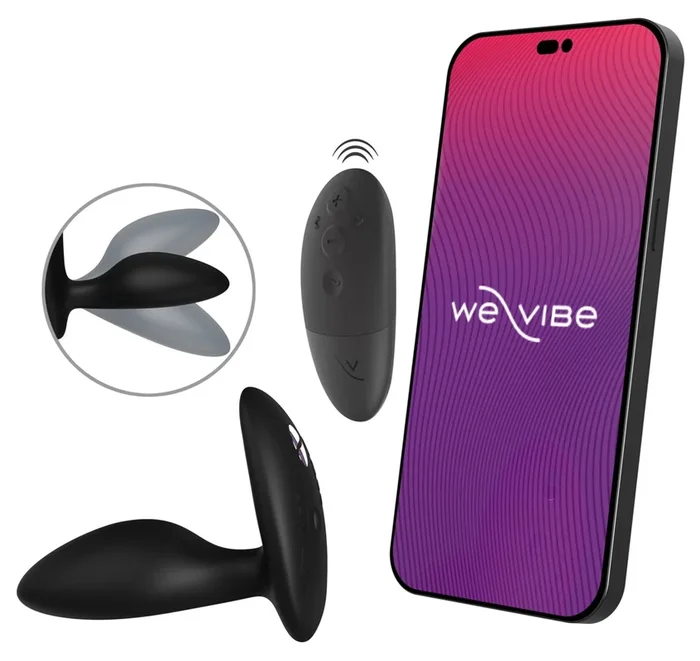 Vibro-Analplug „Ditto+“ mit Universal-Fernbedienung, auch per App steuerbar We-Vibe