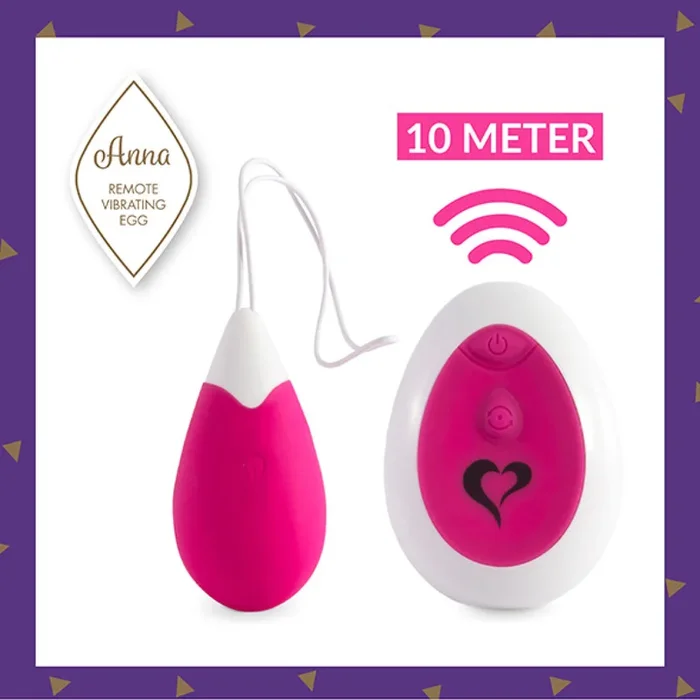 Vibro-Ei FeelzToys – Anna, Rosa
