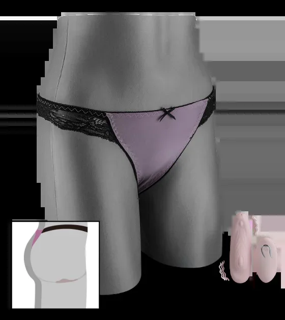 Vibro-String mit Funkfernbedienung