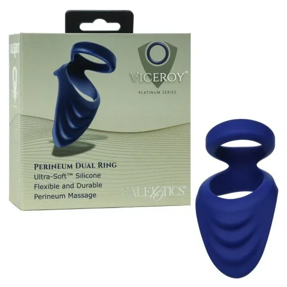 Viceroy Perineum Dual Ring – Blue