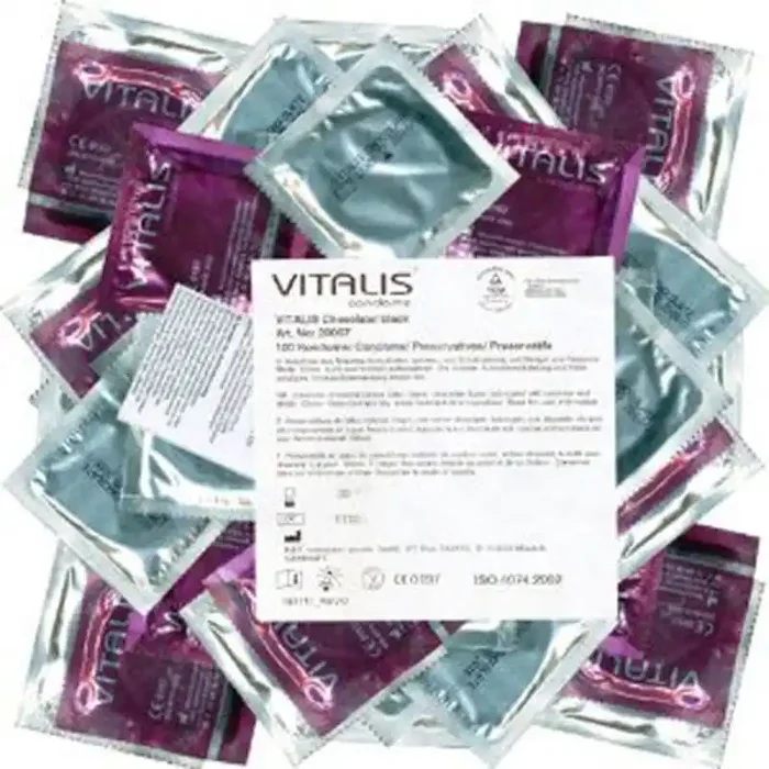 VITALIS – Kondome mit Schokoladengeschmack – 100 Stück