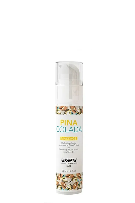 Wärmendes Massageöl mit Geschmack – Pina Colada