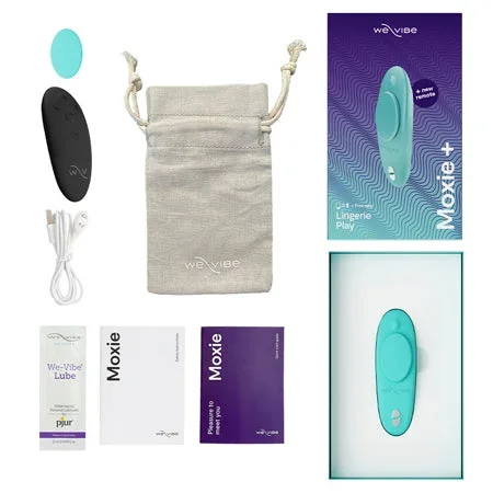 We-Vibe Moxie+ Panty Vibe – Aqua