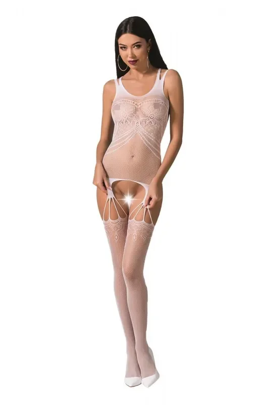 weißer ouvert Bodystocking