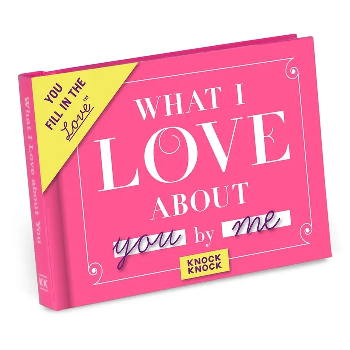 WHAT I LOVE ABOUT YOU ACTIVITY BOOK