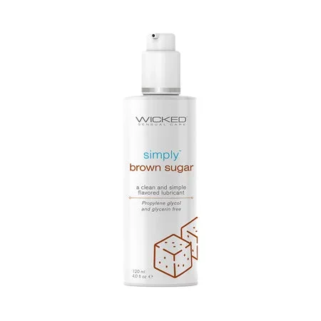 Wicked Sensual Care Simply Water Based Lubricant – 4 oz Brown Sugar