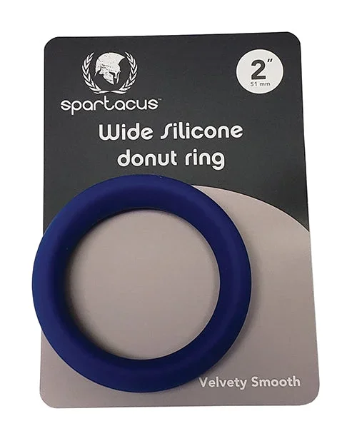 WIDE SILICONE DONUT RING BLUE 2 ‚