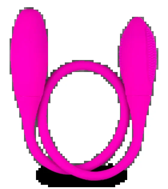 Wiederaufladbares Doppel-Vibro-Ei