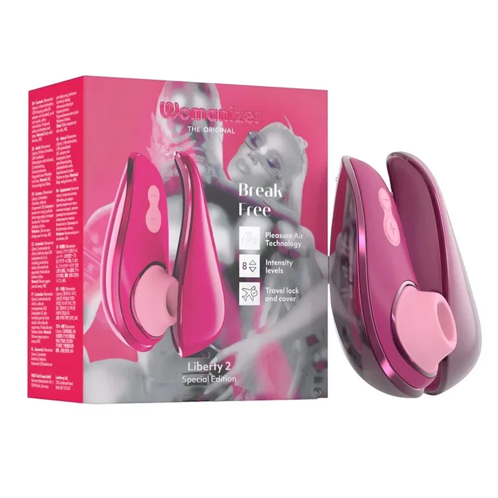 Womanizer Liberty 2 Iggy Azalea – Luftwellen-Klitorisstimulator (Pink)