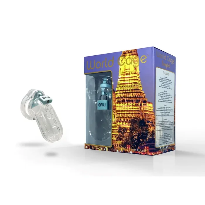 World Cage Bangkok Male Chastity Kit – Large 105 mm x 40 mm