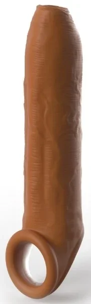 X-TENSION Elite – Offener Penismantel (dunkel natur)