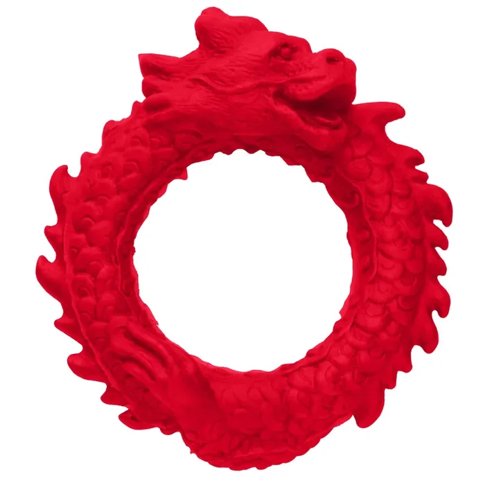 XR Brands – Aufstieg des Drachen Silikon Penisring – Rot