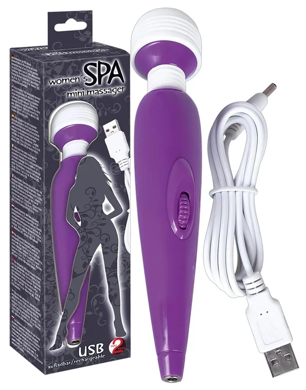 You2Toys – SPA Zauberstab – Wiederaufladbarer Massagestab (Lila)