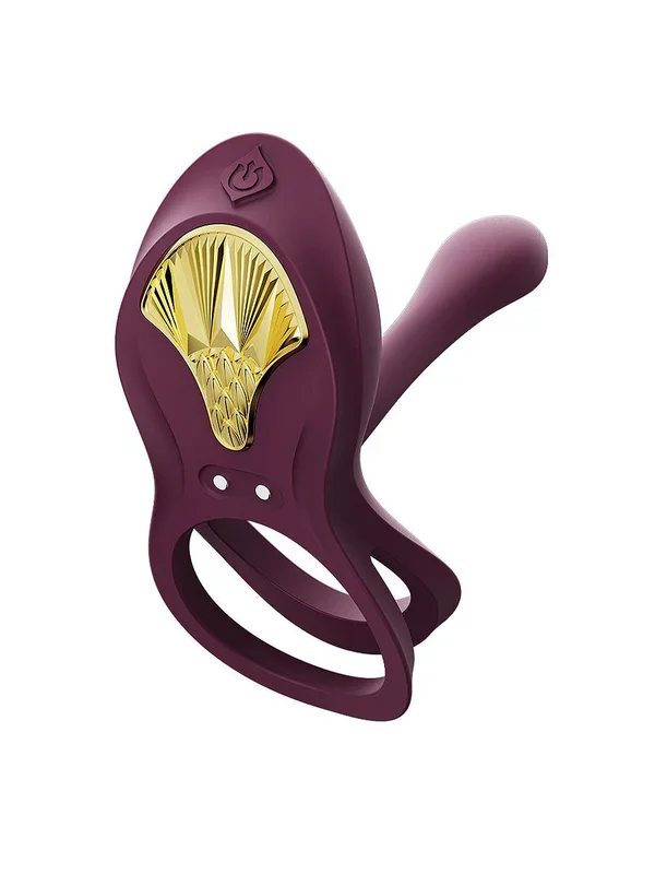 Zalo Bayek: RC Cockring Vibrator, violett