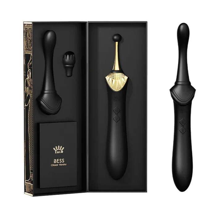 ZALO Bess Clitoral Vibrator – Obsidian Black