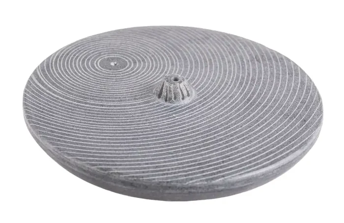Zen – runder Specksteinhalter