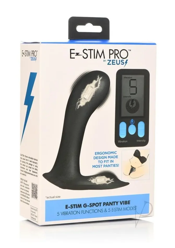 Zeus Zs E Stim Pro Panty Vibe – Black
