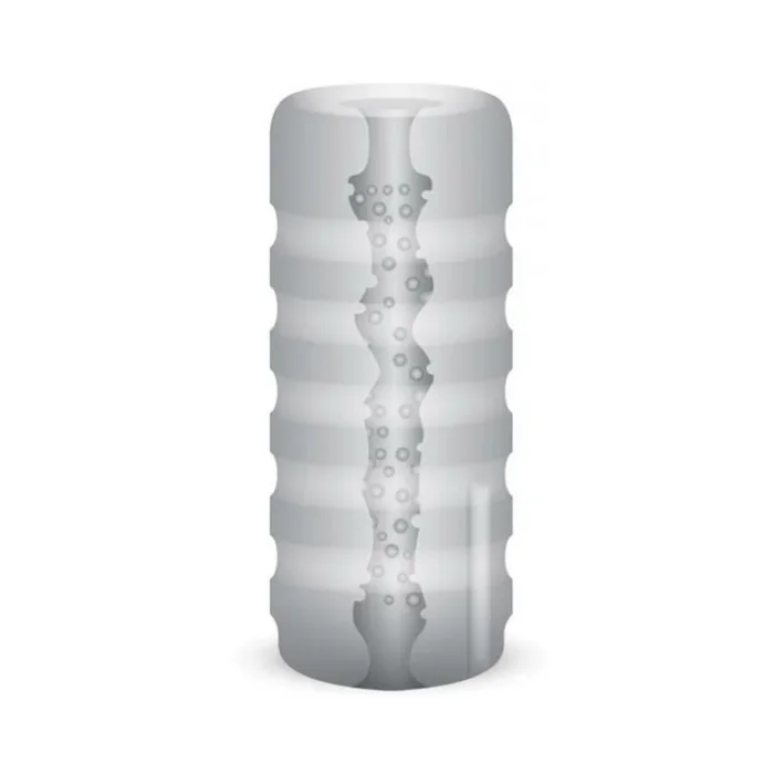 Zolo Girlfriend Squeezable Vibrating Stroker White