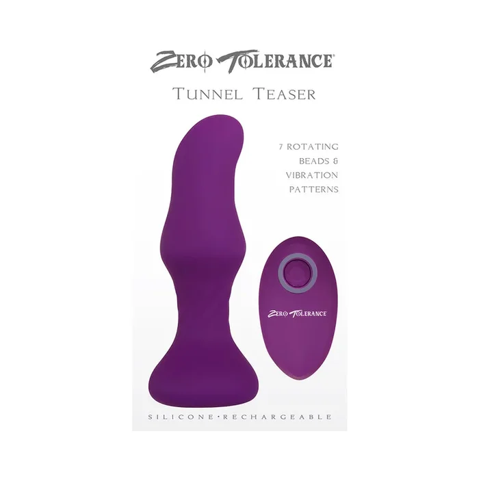 Zt Tunnel Teaser Rechargeable Silicone – Purple